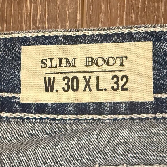 T.K. Axel Slim Boot Jeans – Size 30 x 32 - Picture 14 of 15